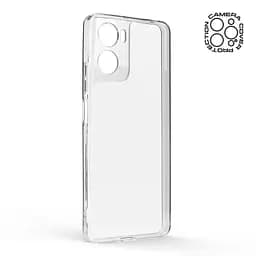 Прозрачный чехол для Motorola G06 4G/G06 Power 4G с защитой камеры, тонкий, силиконовый, бесцветный, ударопрочный, противоударный бампер с закрытой камерой, ArmorStandart (ARM89057) - мініатюра 2