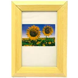 Фоторамка дерев'яна біла для фото 18 х 13 см