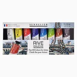 Набір олійних фарб Sennelier Rive Gauche, 10x21 мл, картон