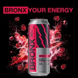 Напій слабоалкогольний енергетичний Bronx Чорна вишня 8% з/б 0.5 л - мініатюра 3