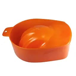 Мисочка для маникюра Dagg пластмассовая Оранжевая