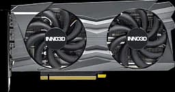Відеокарта GeForce RTX 3060 12GB Inno3D Twin X2 (N30602-12D6-119032AH) Б/В - мініатюра 2