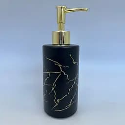 Дозатор для рідкого мила Black Marble R89573, 350 мл - мініатюра 2