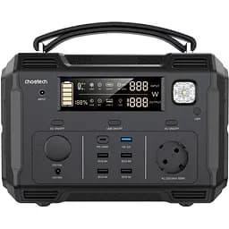 Зарядная станция Choetech BS004 500Вт (484Вт/ч) QC 3.0, USB-C PD100 Вт