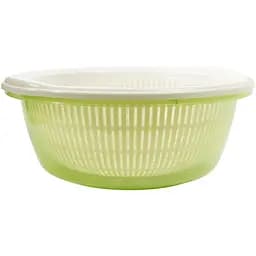 Набор дуршлаг и миска Stars Plast 4.5 л зеленый (94020/зел)