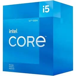Процессор Intel Core i5 (LGA1700) i5-12400F, Box, 6x2.5 GHz (Turbo Boost 4.4 GHz, 12 потоков), L3 18Mb Smart Cache, Alder Lake, 10 nm, TDP 65W (BX80715124)