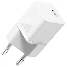 Зарядний пристрій Baseus GaN5 FC mini 1C 20 W (CCGN050102) білий - мініатюра 5