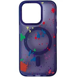 Чохол TPU+PC Flush with MagSafe для Samsung Galaxy S25 Ultra Dark purple