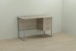 Комп'ютерний стіл Ferrum-decor Гаррі 75x120x70 сірий ДСП Дуб Сонома 16мм (FRD-101472)