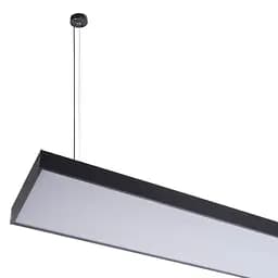 Світильник лінійний Brille 33-136 FLF-94/105W CW BK підвісний офісний світлодіодний - мініатюра 2