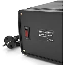 Перетворювач напруги понижуючий Merlion PN-1700, Input 220 V/Output 110V, 1700W, трансформаторний - мініатюра 2