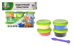 Набір для ліплення з повітряним пластиліном, 9 кольорів, у стаканчиках, TM Lovin