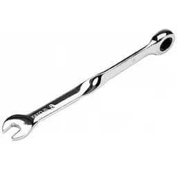 Ключ ріжково-накидний кручений 90° з тріщаткою Yato М= 8x153 мм HRC 40-45 Cr-V (YT-01870)