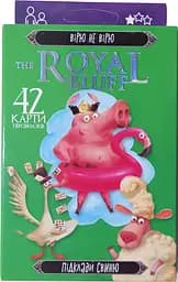 Настольная карточная игра Danko Toys The ROYAL BLUFF укр (RBL-01-01U, RBL-01-02U) Зеленый