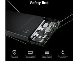 Павербанк Green Cell із швидкою зарядкою PowerPlay 10S 10000 мАг 18 Вт - мініатюра 5