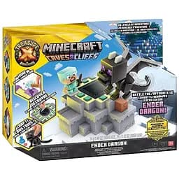 Игровой набор Moose Treasure X Minecraft Фигурка и Эндер Дракон (123029)