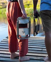 Стілець розкладний Naturehike MZ01 NH18M001-Z, хакі - мініатюра 5
