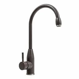 Смеситель для кухни Platinum 26 FHP (7456) Гренадин Черный