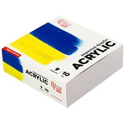 Набір акрилових фарб Ukraine 9×10 мл Rosa START
