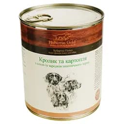 Вологий корм для собак Hubertus Gold Кролик і картопля 800 г - мініатюра 2