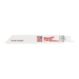 Полотно для шабельних пил THIN KERF MILWAUKEE, 150х3,1/2,1мм, (5шт), (універсальні) - мініатюра 2