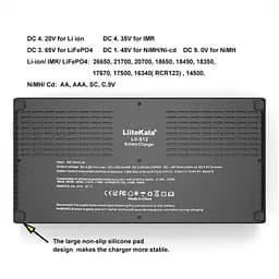 Зарядний пристрій LiitoKala Lii-S12 для акумуляторів АА, ААА, 18650, 21700, 26650 Li-ion, Ni-MH, Ni-Cd, LiFePO4, Крона 9В (19421) - мініатюра 5