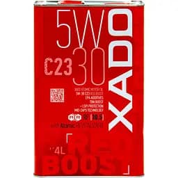 Моторна олива XADO 5W-30 C23 Red Boost синтетична 4 л 