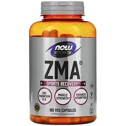 Стимулятор тестостерону Now ZMA 180 вегакапсул