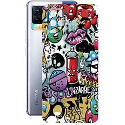 Захисна плівка StatusSKIN для Realme 8 5G Корпус Вініл Графіті