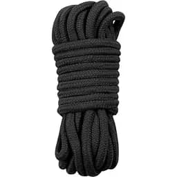 Верёвка для связывания Lovetoy Fetish Bondage Rope 10 м черный