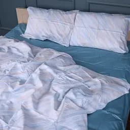 Комплект постільної білизни MirSon Сатин Pastel Dream 220х240 см (2200011124155)