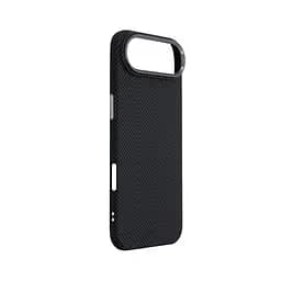 Карбоновый чехол для Apple iPhone 17 Air, LikeCarbon2 MagCase, черный, тонкий защитный чехол-панель из поликарбоната с магнитами N52, MagSafe, противоударный, совместим с беспроводной зарядкой, приподнятые края для защиты камеры, ArmorStandart (ARM88380) - мініатюра 3