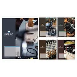 Тетради ученические 48 листов клетка Yes Inspiration, 10 шт. в упаковке