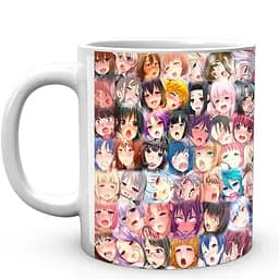 Кружка GeekLand Ahegao Ахегао anime A 02.26 330 мл белая