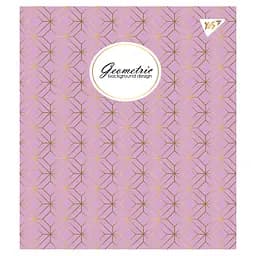 Набір зошитів Yes Geometric Pantone Gold А5 в лінійку 48 аркушів 5 шт. (766892) - мініатюра 5