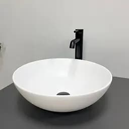 Умивальник VBI Amalfi white matt накладний VBI-013400, Білий матовий