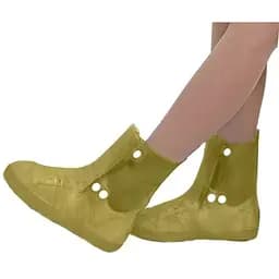 Бахіли на взуття Lesko від води та бруду гумові SB-108 2XL (42-43) Brown (15021)