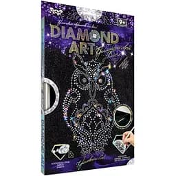 Комплект креативної творчості Danko Toys Diamond Art DAR-01 Королівська Сова