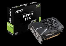 Видеокарта GeForce GTX 1060 3GB MSI Aero ITX OC (GTX 1060 AERO ITX 3G OC) Б/У