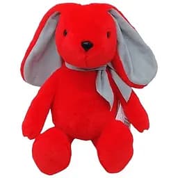 Детская мягкая игрушка "Зайчик" МС 080501-20 красный