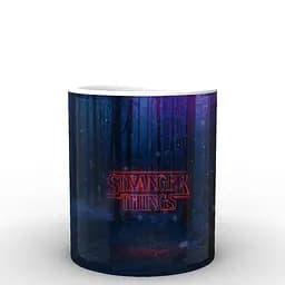 Кухоль GeekLand Stranger Things Дуже дивні справи лого ST.02.017 330 мл білий