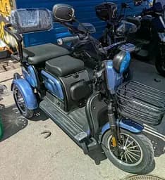 Електроскутер Триколісний Crosser TR1 (600W, 72V, 20Ah) Синій - мініатюра 7