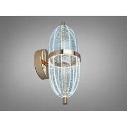 Настінне бра Romin LED золото 6 Вт овальна форма