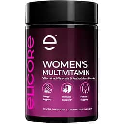 Мультивитамины для женщин Elicore Labs Women's Multivitamin, 60 вегакапсул