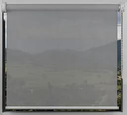 Тканинний ролет напівпрозора тканина Opal Сірий 60*350