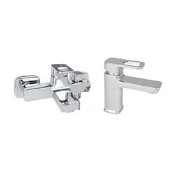 Набір змішувачів для ванни Lidz Wawel 001 + Wawel 006 Chrome