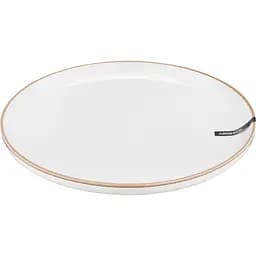 Тарілка десертна Ardesto Apulia керамічна біла 20.3 см (AR2920AW)