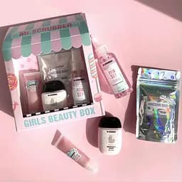 Подарунковий набір Mr.Scrubber Girls Beauty Box: Спрей для тіла 60 мл + Бальзам для губ 10 мл + Пудра для ванни 50 г + Крем для рук 30 мл - мініатюра 2