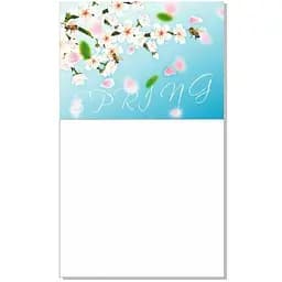 Блокнот Jumbi на магните Spring Весна KT30072110 30 листов      