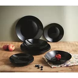 Столовий сервіз Arcopal Zelie Black, 19 шт., чорний (Q8506) - мініатюра 4